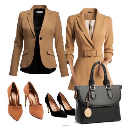 How to Wear a Camel Blazer