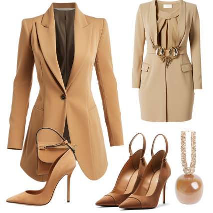  Camel Blazer outfit ideas for women