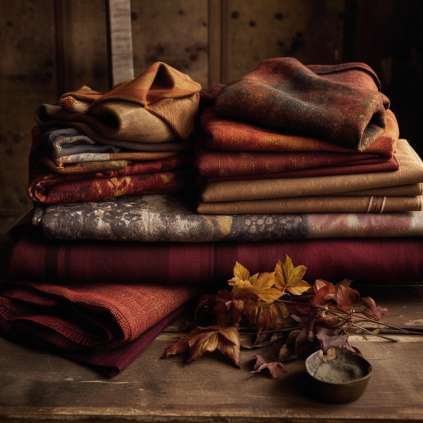 Fall Fabrics and Textures for Fall Clothes