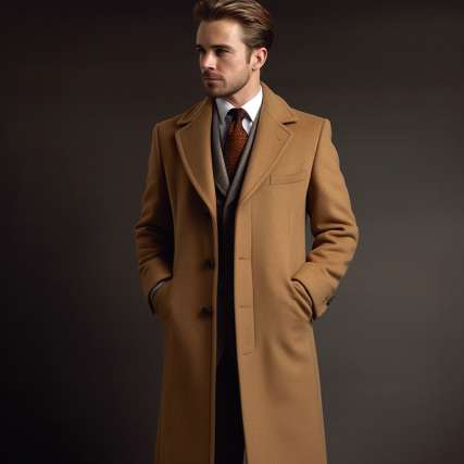 Coat over outlet suit