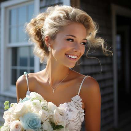 Hair and Makeup for Nantucket Wedding