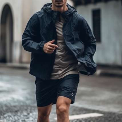 How to Style Compression Shorts as Outerwear