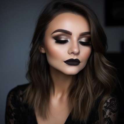 Makeup and Beauty Tips for  Black Dress