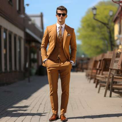 Shoes To Wear With A Tan Suit