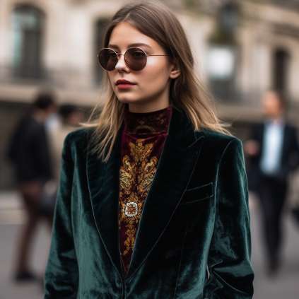 When to Wear Velvet in the Day