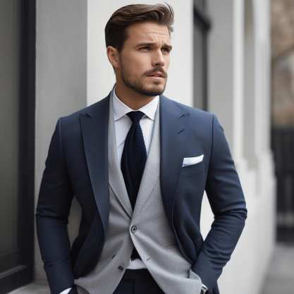 How to Wear a Suit Jacket Over a Sweater?