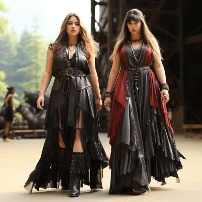 Plus Size Concert Outfit Ideas: Boho Chic Goddess