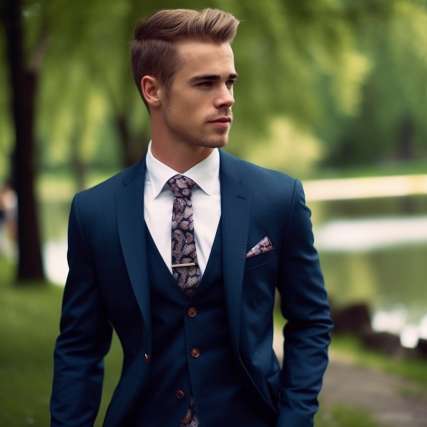 Semi-Formal Wedding Attire for Men