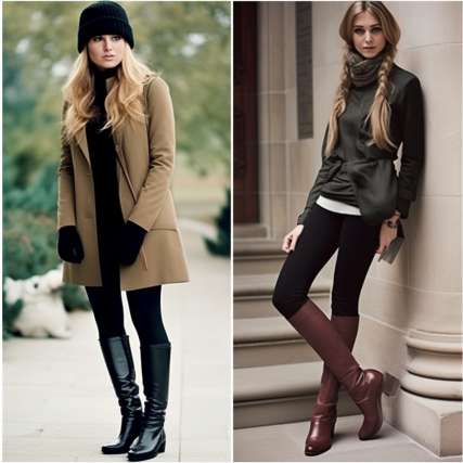 2. Tights: A Warmer Option