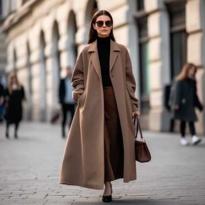 Coat to Wear with Midi Dress: Wooly Wonderland