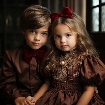 Smocked Sibling Christmas Outfits