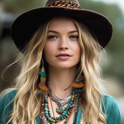 Accessorizing for Boho Christmas