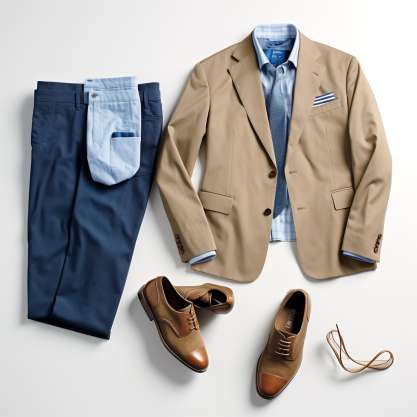 Tan Sports Coat with Blue Pants: Common Mistakes to Avoid