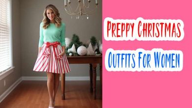 Preppy Christmas Outfits For Women