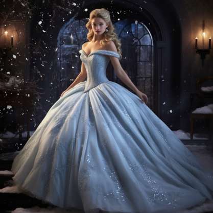 Princess-inspired Elegance for Disney Christmas Outfit Ideas: