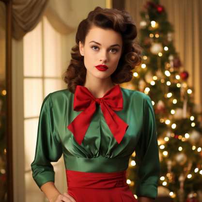 Vintage Christmas Outfits for Women: Styling Tips for Vintage Christmas Outfits