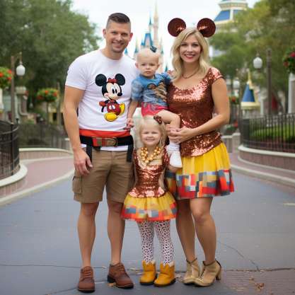 Tips for Coordinating Family Disney Outfits